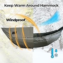 Onewind Premium Hammock Wind Sock, Hammock end Wind