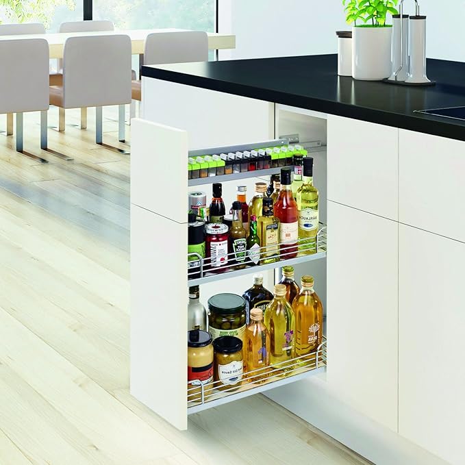 SO-TECH® COMFORT II Vollauszugsrahmen für den Küchenschrank H: 566 mm rechts