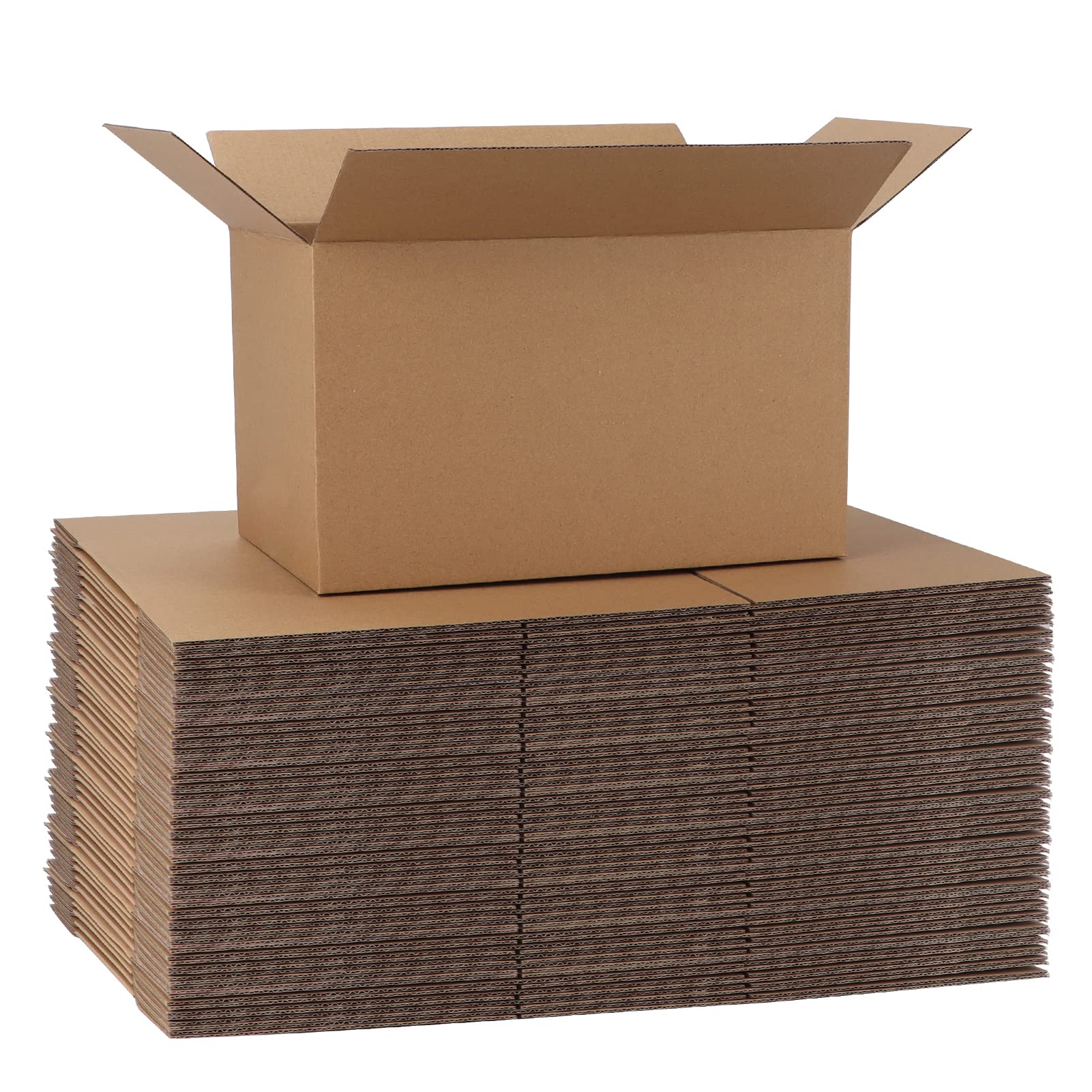 thumbnail image 2 of 100 Pack Corrugated Cardboard Shipping Boxes - 10x6x3 Inches (Secure Seal) 2 of 6