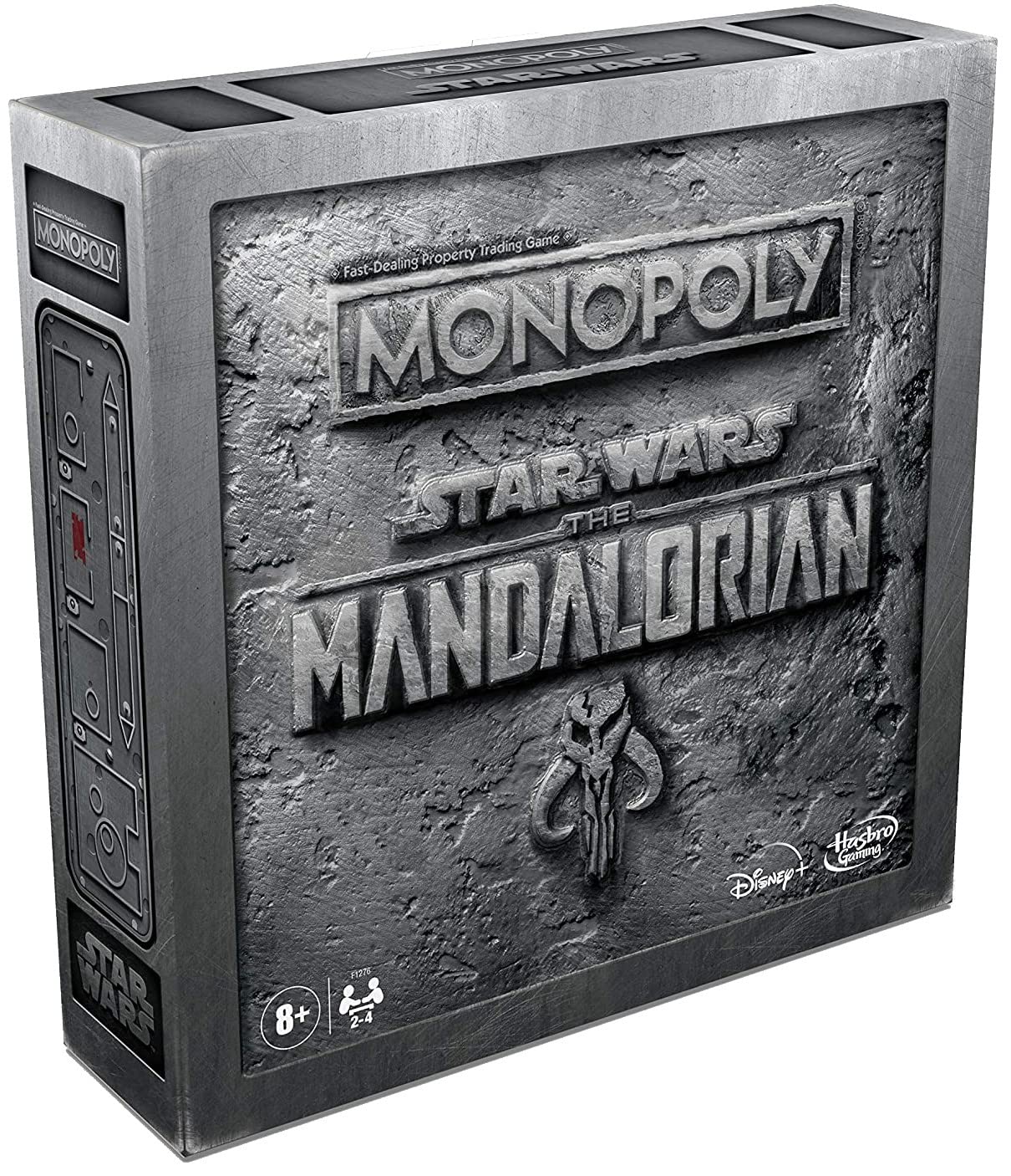 Hasbro Gaming Monopoly: Star Wars The Mandalorian Edition Board Game, Protect The Child (Baby Yoda) from Imperial Enemies, 4 Players, Ages 8+