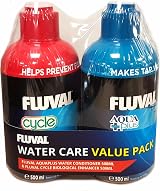 Fluval Water Care Value Pack Aqua Plus Cycle 500ml Fresh Saltwater