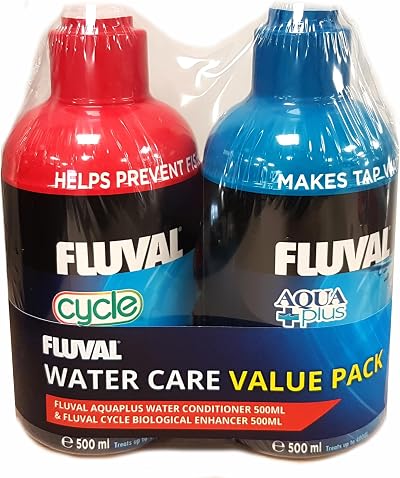Fluval Water Care Value Pack Aqua Plus Cycle 500ml Fresh Saltwater