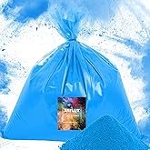 ARELUX Bright Blue Color Powder - 6lbs Bulk (2x3lb) for Color Wars, Powder War & Fun Events | Durable Individual Packets, Vibrant Holi Powder for Gender Reveal, Run, Rangoli, Parties | Non-Toxic