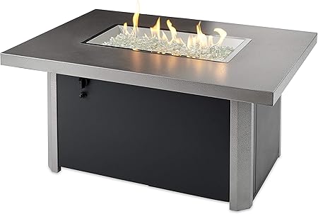 Amazon Com The Outdoor Greatroom Company Caden Fire Pit Table
