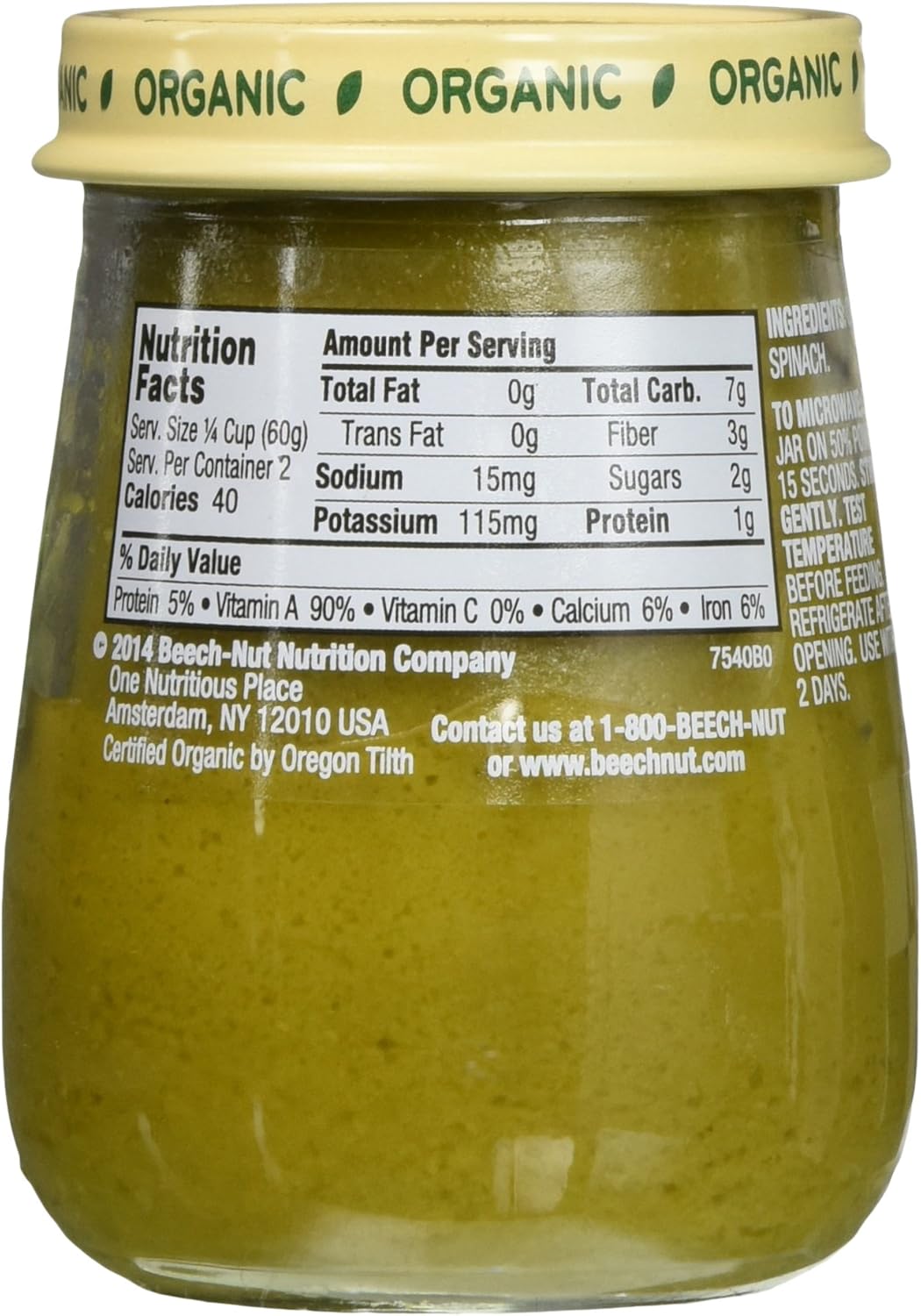 beech nut baby food canada