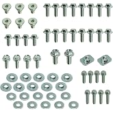 62pc Specbolt YZ YZF WR Body Bolt KIT for Yamaha Plastics, Seat, Fenders, Fork Guards Radiator shrouds bodywork YZ YZ-F WR YZ60 YZ80 YZ85 YZ125 YZ250 YF250F YZ400F YZ426F YZ450F YZF250 YZF450