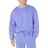 Amazon Essentials Men's Oversized-Fit Crewneck Sweatshirt (Available in Big & Tall)