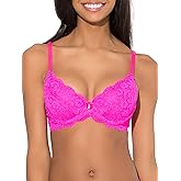 Smart & Sexy Womens Signature Lace Push Up Bra - Perfect for Seeking Effortless Style and Comfort