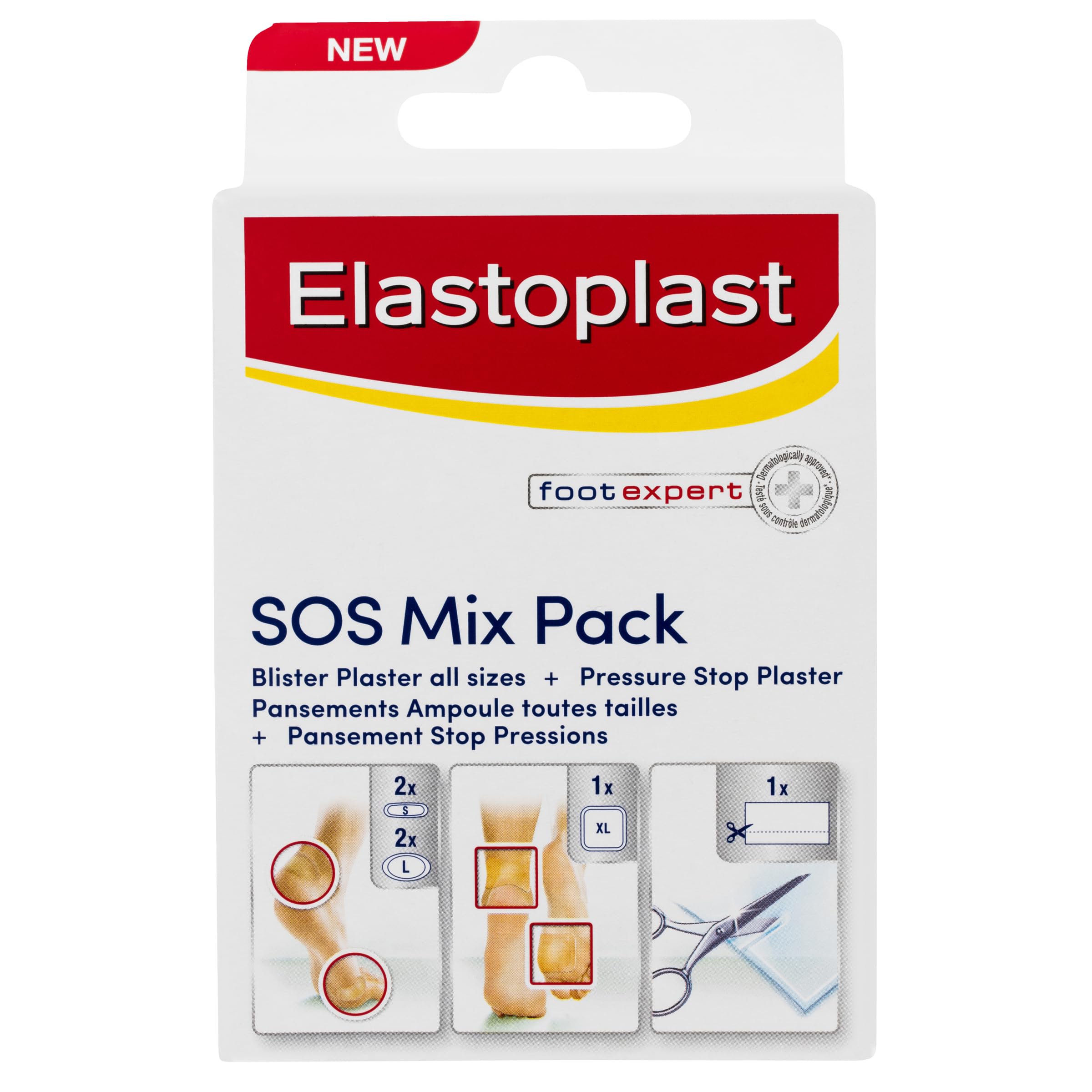 Elastoplast Blister Plasters Mix Pack 6 Plasters