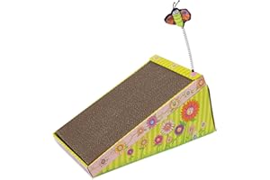 Petmate FAT CAT Big Mama's Scratch 'n Play Ramp Reversible Cardboard Toy