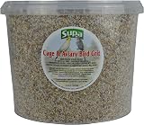 Supa Cage & Aviary Bird Grit 3 Litre Bucket Soluble Insoluble Grits Charcoal view 6