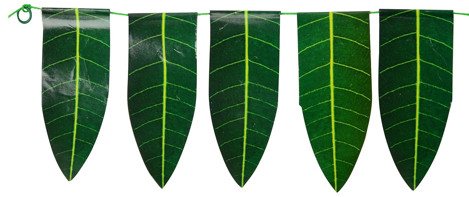 Buy Sai Harshini Plastic Decorative Mango Leaves Door Hanging 92