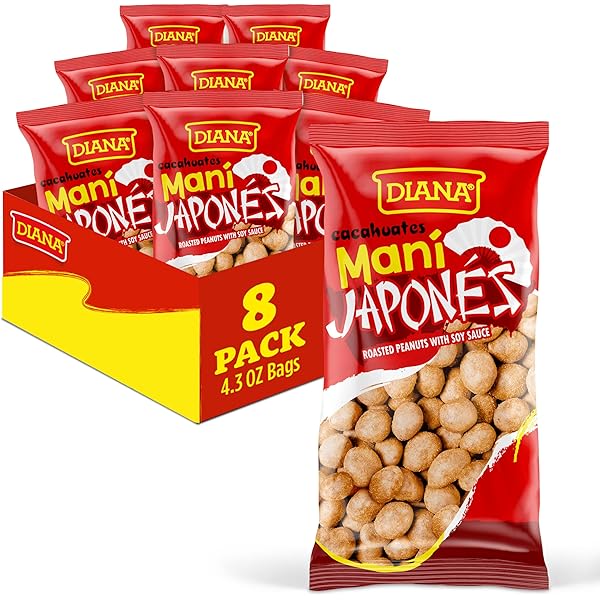 Amazon.com : Samura Japones, Japanese Style Coated Peanuts