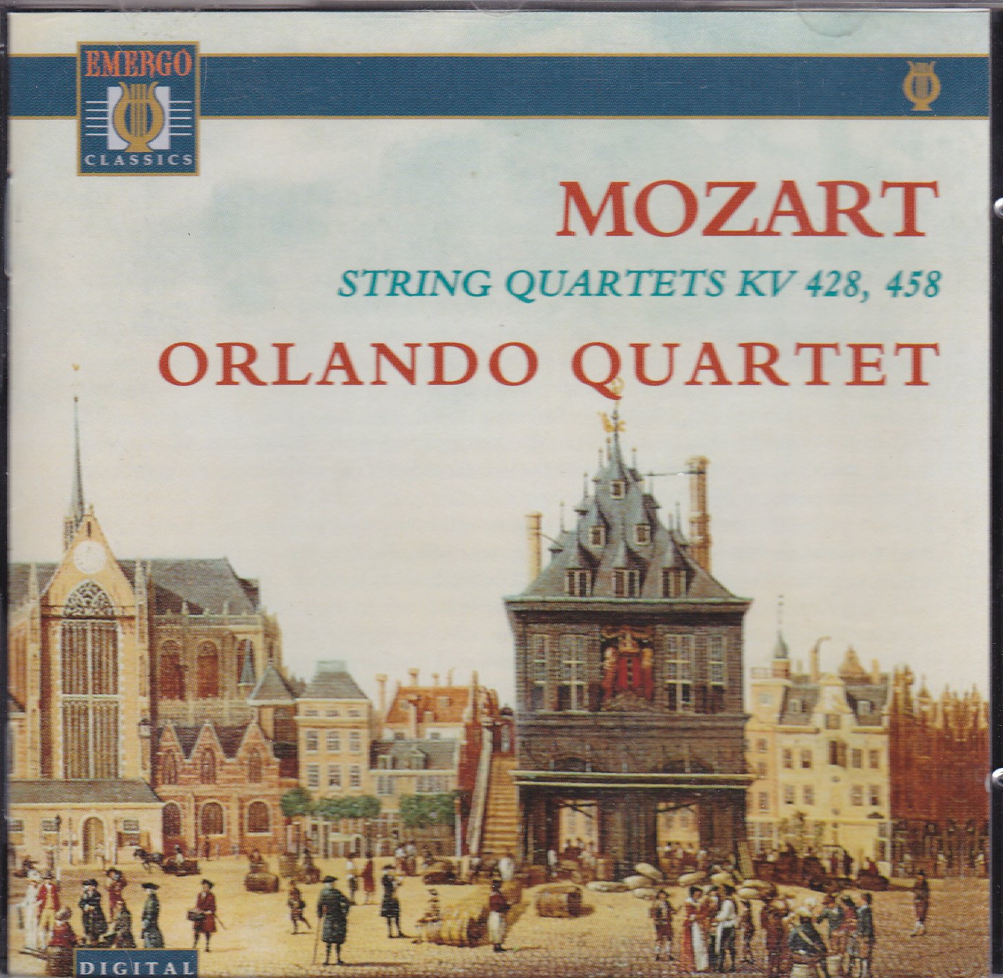 VARIOUS ARTISTS Mozart String Quartets K.No.'S 428 & 458. (Orlando