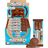 MrBeast Feastables Hazelnut Cups Milk Chocolate, 24 Count, 2-Cup Packs | Fairtrade cocoa, Neighborhood Trick or Treat Halloween candy, Bulk pack, No Additives, Party snacks, Ships cold