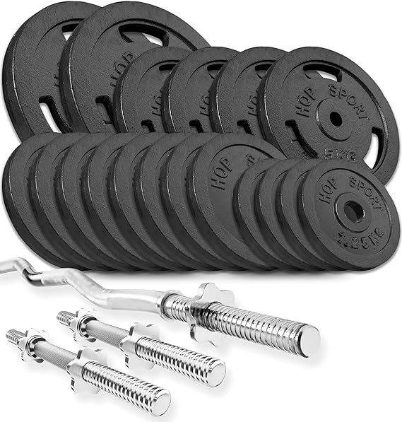 hantelset mit sz stange