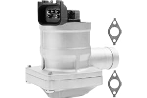 FEXHULL 911-154 Secondary Air Injection Check Valve, Air Pump Check Control Valve, with Gasket, Compatible with Buick LaCrosse 2005-2009, Lucerne 2008, Allure 2005-2009 & Pontiac Grand Prix 2005-2008, 3.8L
