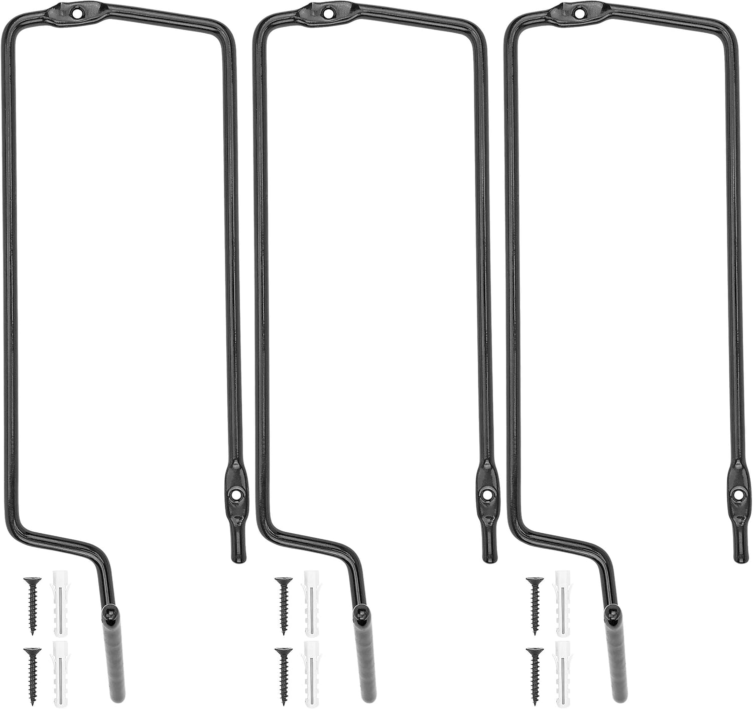 BOOMSTICK Gun Accessories Stand Style Vinyl Coated Metal Handgun Pistol Rack (Pack of 3): Sports & Outdoors