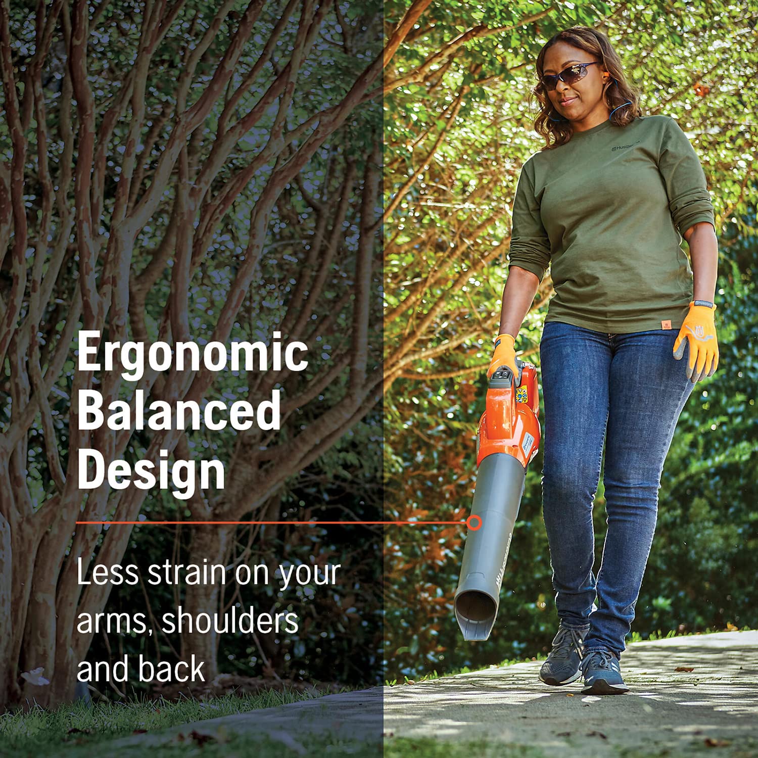 Husqvarna 230iB Battery Powered Cordless Leaf Blower, 136-MPH 650-CFM Electric Leaf Blower with Brushless Motor and Quiet Operation, 4 Ah Battery and Charger Included
