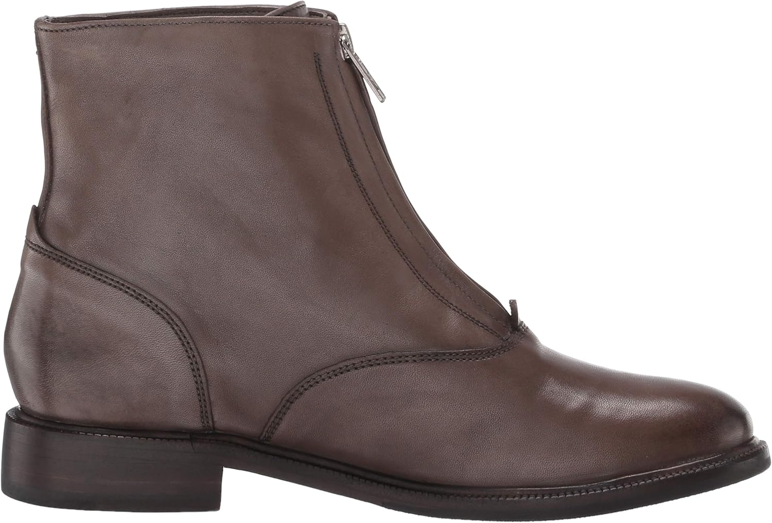 kelly front zip bootie