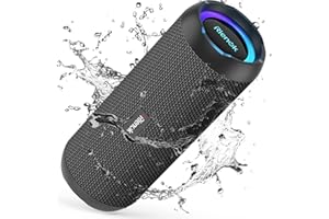RIENOK Bluetooth Speaker Wireless Portable 30W Bass Button IPX7 Waterprooof True Wireless Stereo HD Sound Speakers Bluetooth 