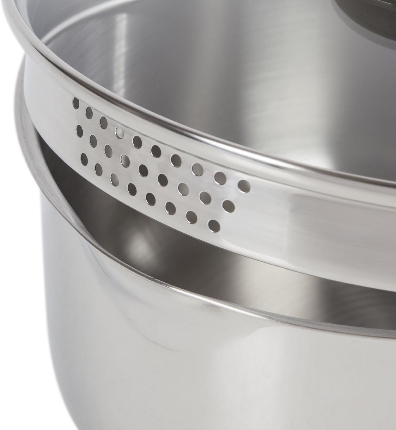 Morphy Richards 970001 Equip Induction Pan Set, Stainless Steel, Stay