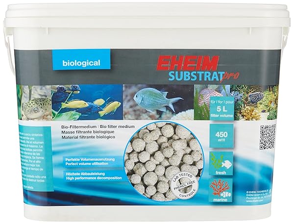 EHEIM SUBSTRAT PRO BIOLOGICAL FILTER MEDIA (SINTERED PEARL-SHAPED...