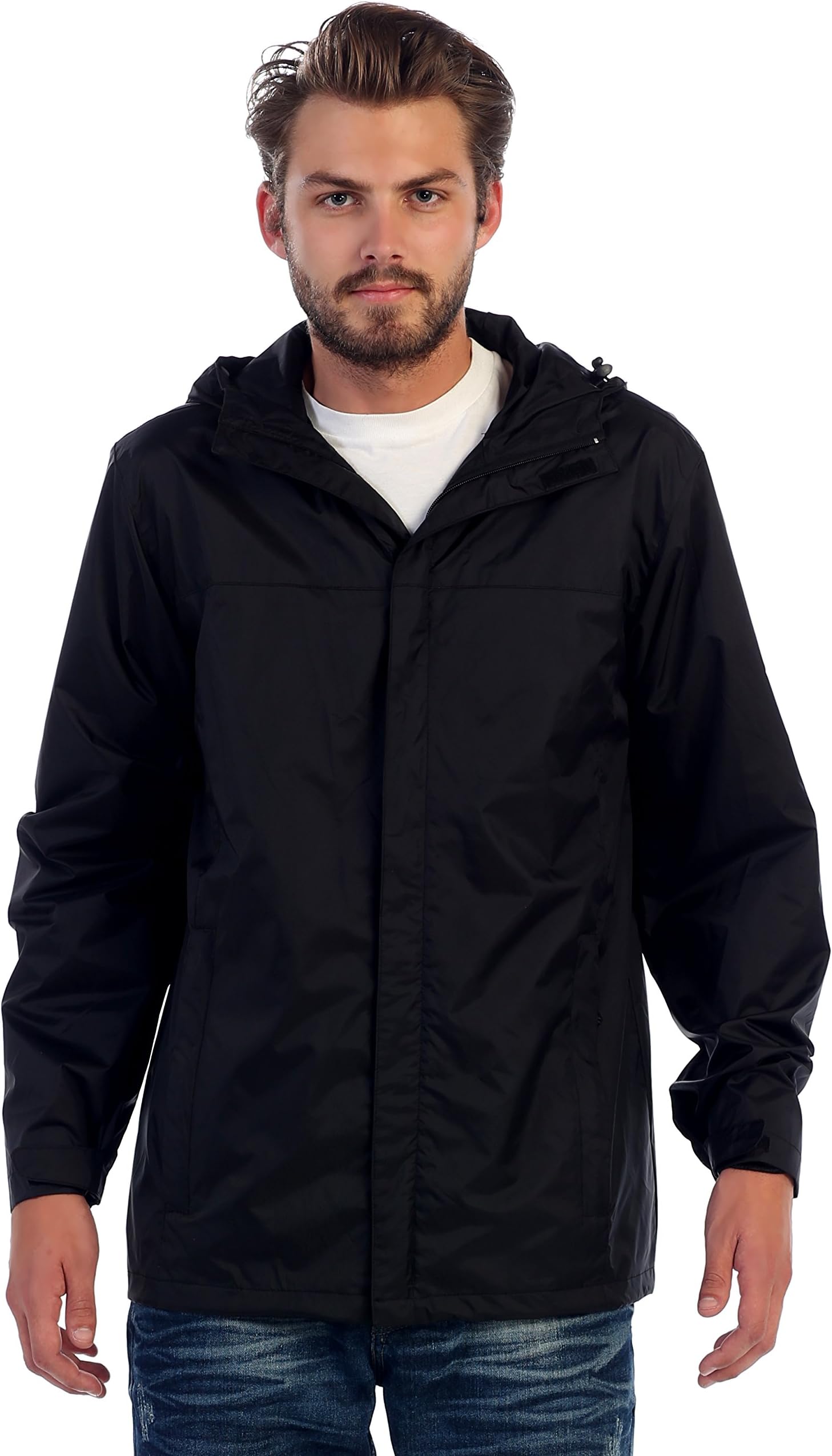 Gioberti Men's Waterproof Rain Jacket