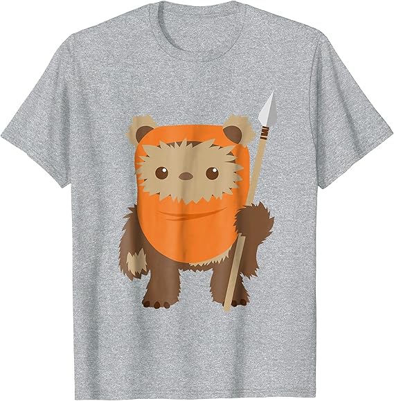 Amazon メンズ半袖tシャツスターウォーズウィケットイウォークちびカワイイかわいいグラフィックサマーカジュアルファッションメンズショートtラウンドネック柔らかく着心地 S Tシャツ カットソー 通販