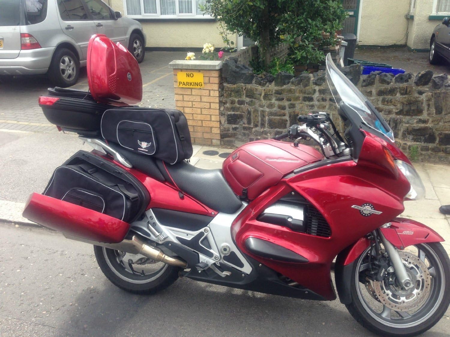 GREAT BIKERS GEAR - Motorcycle Pannier Liner Bag for Honda ST 1300 PAN European Wider, Black - Image 3