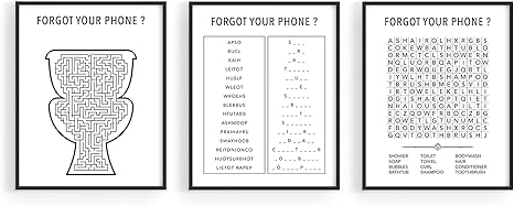 Amazon Com Funny Bathroom Decor Wall Art By Haus And Hues Set Of 3 Funny Bathroom Signs Bathroom Prints Wall Art For Bathrooms Funny Toilet Signs Funny Bathroom Art