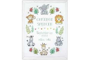 Design Works Crafts in The Jungle Counted Cross Stitch Kit
