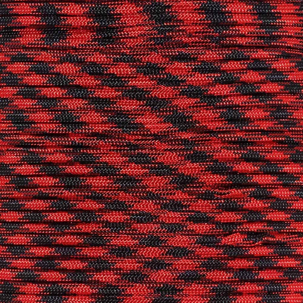 PARACORD PLANET 100 Fetet 550 Paracord Black Widow