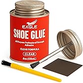 Eagle Shoe Cement – Heavy Duty Shoe Sole Glue for Repair – Strong Waterproof Shoe Adhesive for Sneakers, Boots, and Rubber Soles – Leather and Rubber Shoe Glue for Sole Repair (4 oz)