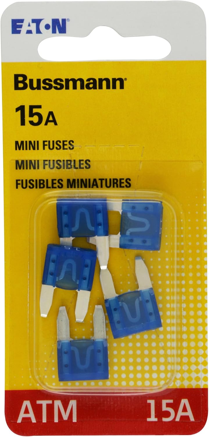 Bussmann BP/ATM15 15 Amp Fast Acting MiniFuse, Fuses Amazon Canada