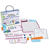 Learning Resources Skill Builders! First Grade Addition and Subtraction | Math Manipulatives, Number Recognition Skills, Classroom Must Haves, Teaching Materials, Back to School Essentials