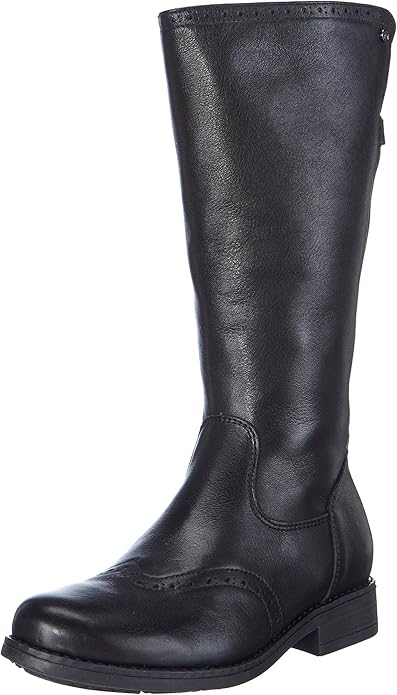 black knee high waterproof boots