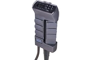 Philips Outdoor Digital Stake Timer, 6 Grounded Outlets, Light Sensing Power Stake Timer, Custom ON/Off, Rotating Outdoor Power Stake, Weather Resistant Light Timer, Outlet Stake, Green, SPC1236AT/27