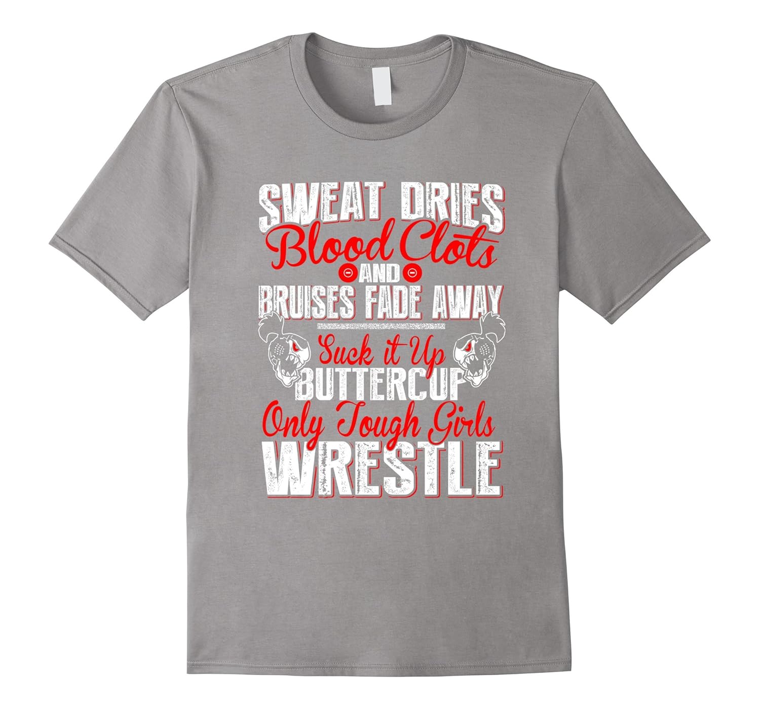 Girl’s Wrestling Shirt Only Tough Girls WrestleArt Artvinatee