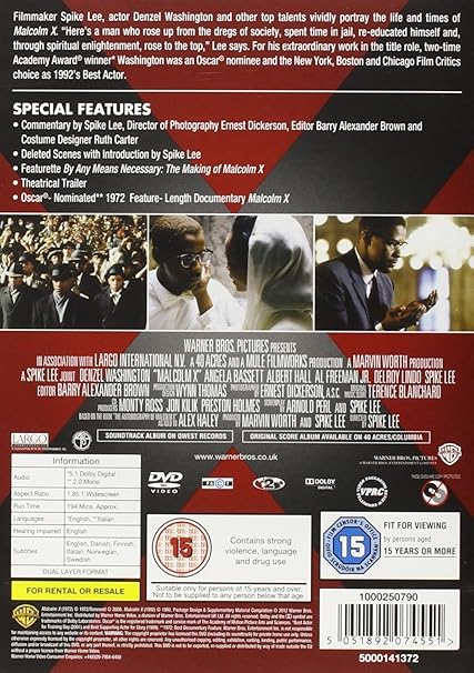 Watch Malcolm X HD 1080P