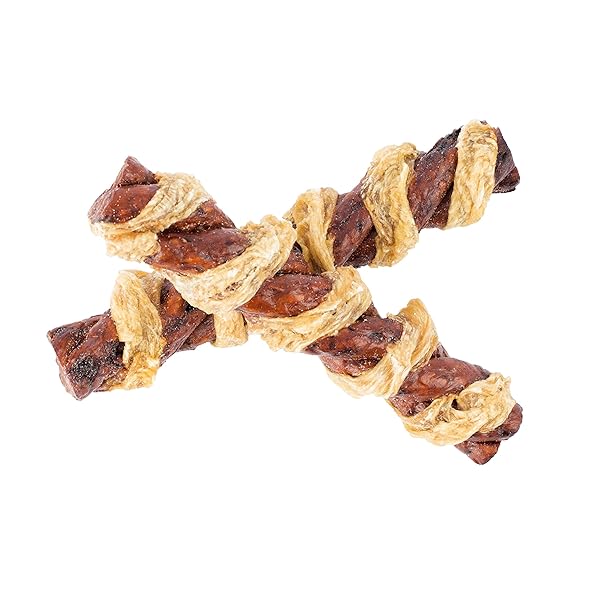 GOOD ‘N’ FUN TRIPLE FLAVOR CRUNCHY SPIRALS, LONG-LASTING DOG CHEWS, 3 CHEWS