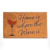 PLUS Haven Coco Coir Door Mat with Heavy Duty