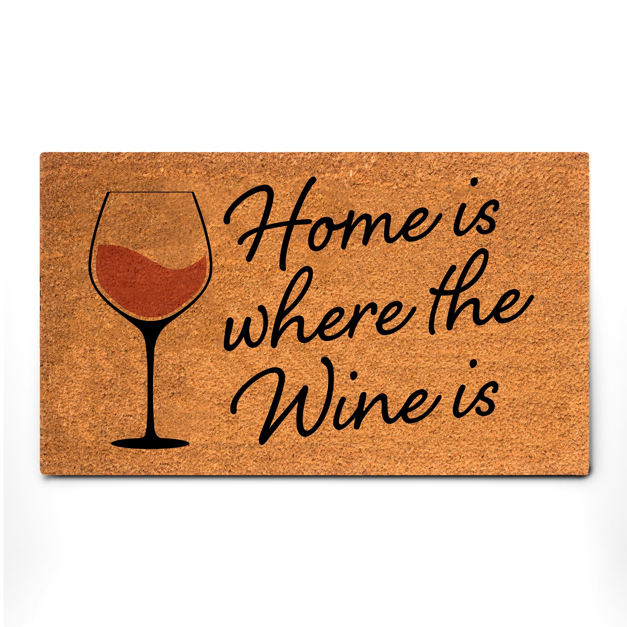 PLUS Haven Coco Coir Door Mat with Heavy Duty