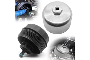 OXCANO Oil Filter Housing Cap Assembly Replaces 11427525334 Compatible With BMW 323I 525I 128I 325XI 328XI 330XI 335XI 525XI 