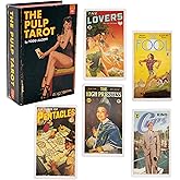 Pulp Magazines Themed Tarot Card Deck - with Characters from The History of Pulp Illustration - Boxed Set with 78 Cards