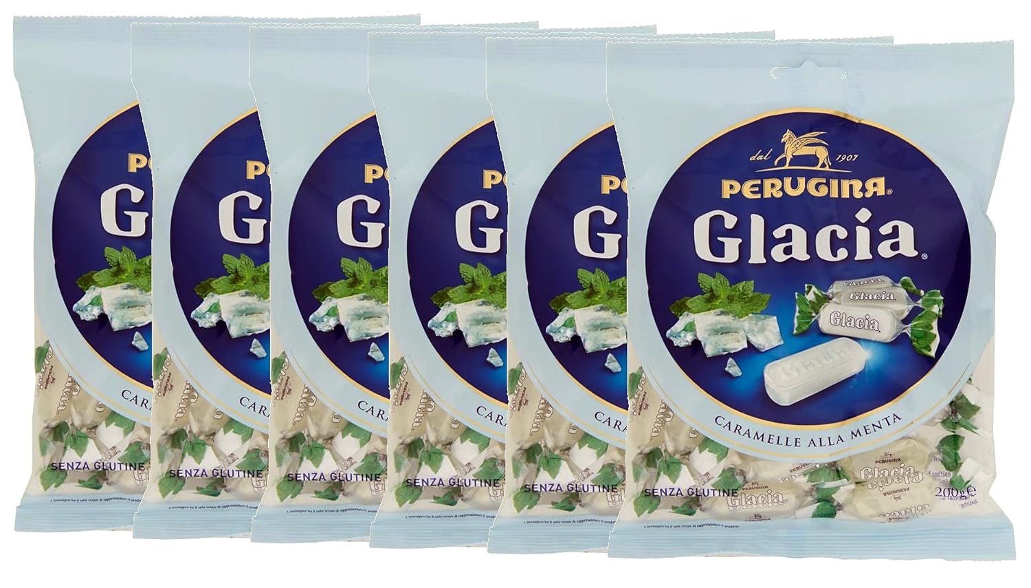 Amazon Com Glacia Polar Mint Hard Boiled Candy 6 X 7 05 Oz