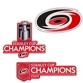 Desert Cactus Carolina Hurricanes Acrylic Magnet 3-Pack ('26 Stanley Cup) | Officially Licensed CAR The Canes NHL Hockey 3 Pack Decorative Logo Acrylic Magnet for Souvenir, Fridge and Collectible