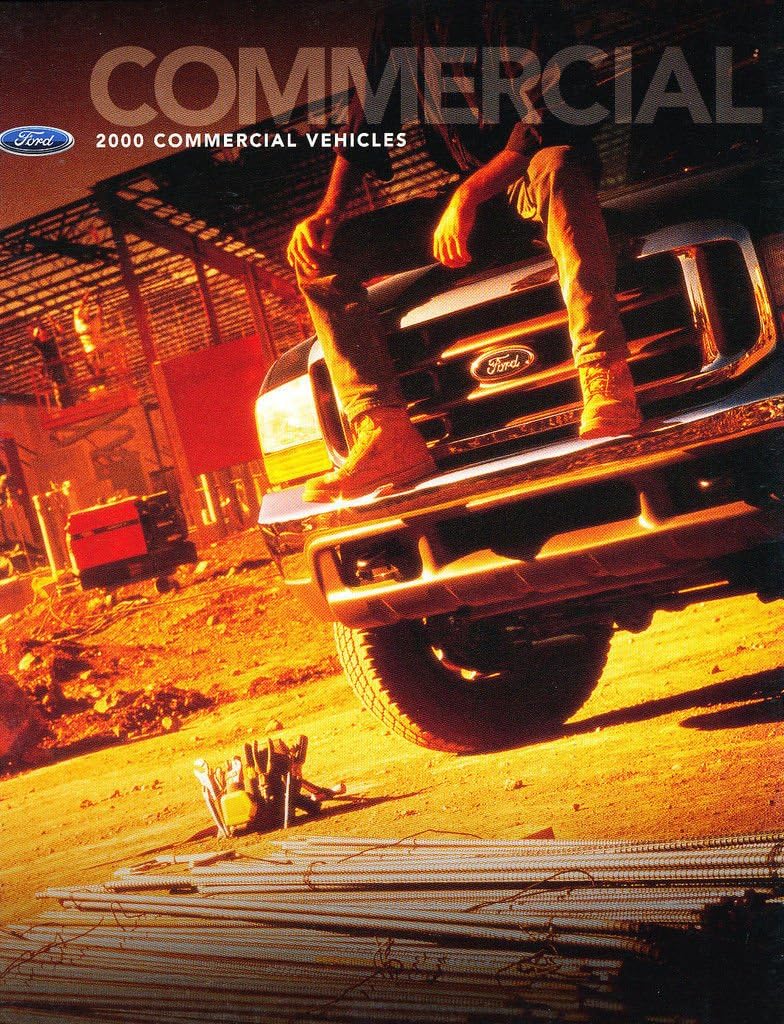 ford van fender flares on Amazon Com 2000 Ford Commercial Truck 34 Page Car Sales Brochure Excursion F 350 Van F250 Toys Games