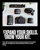 Canon EOS R50 Mirrorless Camera Content Creator Kit 4K APS-C WiFi Bluetooth view 5