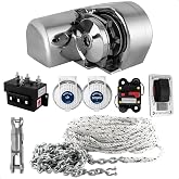 Five Oceans 12V DC Electric Boat Anchor Windlass &ndash; Heavy-Duty Marine-Grade Construction, Powerful &amp; Reliable Anchoring System for Boats